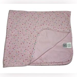 Carter's Child of Mine Pink Baby Blanket Dainty Flowers Butterflies  27 x 30